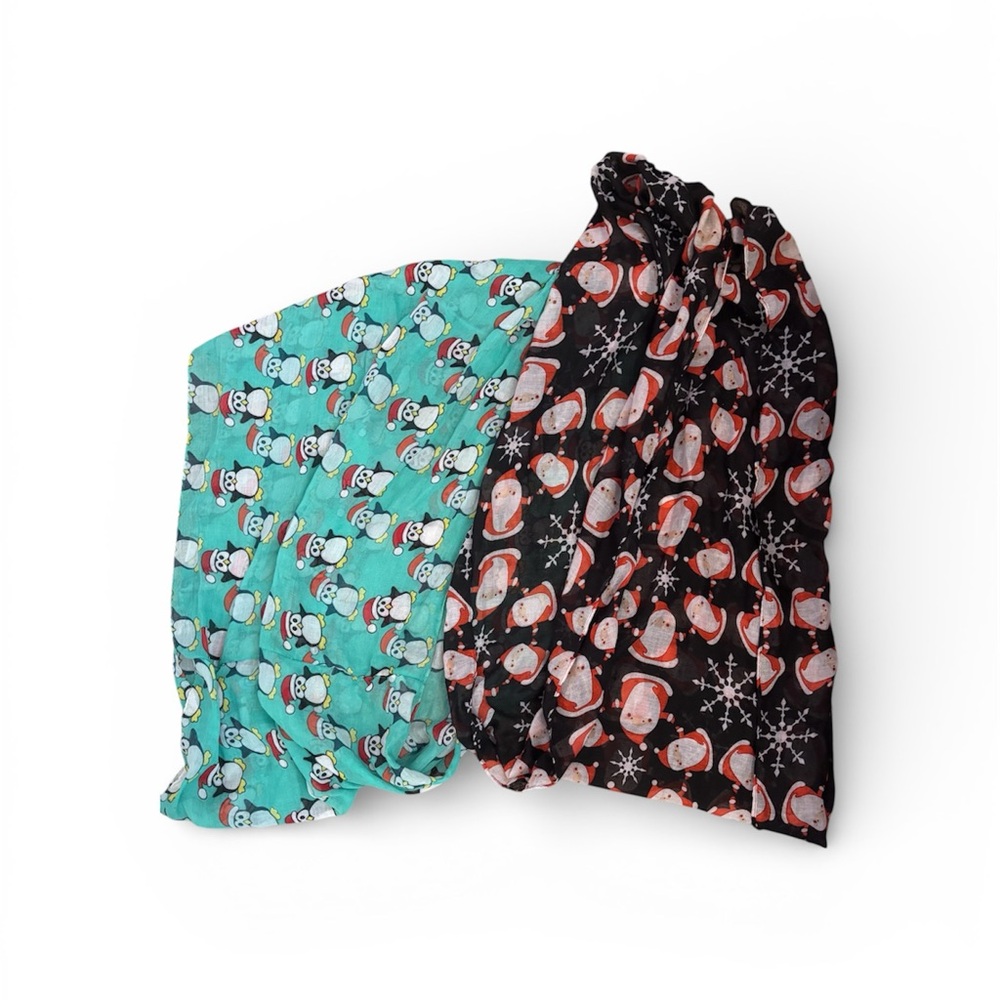 Festive Infinity Scarves Set
